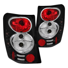 Load image into Gallery viewer, Spyder Euro Style Tail Lights Jeep Grand Cherokee (99-04) Black / Black Smoke / Chrome / Smoke - Black Alternate Image