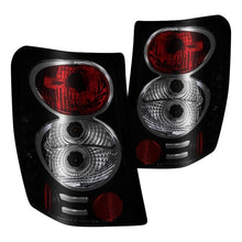 Load image into Gallery viewer, Spyder Euro Style Tail Lights Jeep Grand Cherokee (99-04) Black / Black Smoke / Chrome / Smoke - Black Smoke Alternate Image