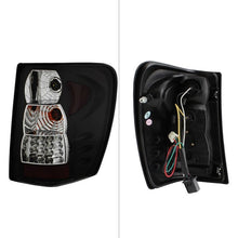 Load image into Gallery viewer, Spyder LED Tail Lights Jeep Grand Cherokee (99-04) Black / Smoke / Black Smoke - V1 / Black Alternate Image