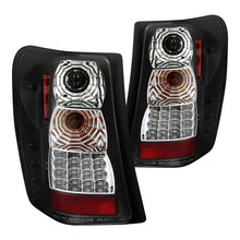 Load image into Gallery viewer, Spyder LED Tail Lights Jeep Grand Cherokee (99-04) Black / Smoke / Black Smoke - V1 / Black Alternate Image