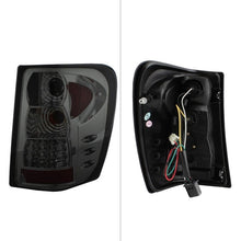 Load image into Gallery viewer, Spyder LED Tail Lights Jeep Grand Cherokee (99-04) Black / Smoke / Black Smoke - V1 / Black Alternate Image