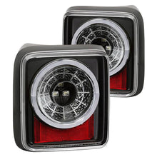 Load image into Gallery viewer, 282.62 Spyder Full LED Tail Lights Jeep Wrangler (19-20) [w/ Sequential Turn Signal] Black / Black Smoke / Chrome - Redline360 Alternate Image