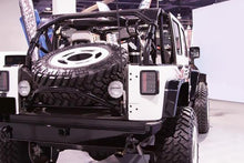 Load image into Gallery viewer, Spyder LED Tail Lights Jeep Wrangler JK/JKU (07-18) w/ or w/o Sequential Turn Signal - With / Black Alternate Image