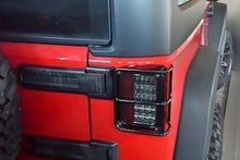 Load image into Gallery viewer, Spyder LED Tail Lights Jeep Wrangler JK/JKU (07-18) w/ or w/o Sequential Turn Signal - With / Black Alternate Image