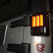 Load image into Gallery viewer, 198.41 Spyder LED Tail Lights Jeep Wrangler JK/JKU (07-18) w/ or w/o Sequential Turn Signal - Redline360 Alternate Image