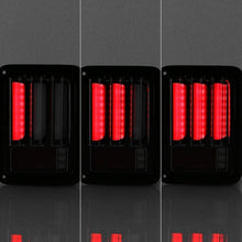 Load image into Gallery viewer, 198.41 Spyder LED Tail Lights Jeep Wrangler JK/JKU (07-18) w/ or w/o Sequential Turn Signal - Redline360 Alternate Image