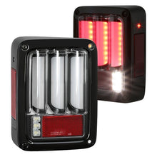 Load image into Gallery viewer, 198.41 Spyder LED Tail Lights Jeep Wrangler JK/JKU (07-18) w/ or w/o Sequential Turn Signal - Redline360 Alternate Image
