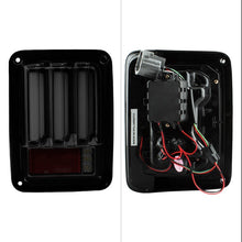 Load image into Gallery viewer, 198.41 Spyder LED Tail Lights Jeep Wrangler JK/JKU (07-18) w/ or w/o Sequential Turn Signal - Redline360 Alternate Image