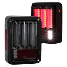 Load image into Gallery viewer, 198.41 Spyder LED Tail Lights Jeep Wrangler JK/JKU (07-18) w/ or w/o Sequential Turn Signal - Redline360 Alternate Image