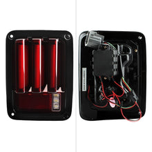 Load image into Gallery viewer, 198.41 Spyder LED Tail Lights Jeep Wrangler JK/JKU (07-18) w/ or w/o Sequential Turn Signal - Redline360 Alternate Image