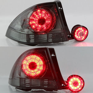 274.77 Spyder LED Tail & Trunk Lights Lexus IS300 (01-03) Smoke or Red Clear - Redline360