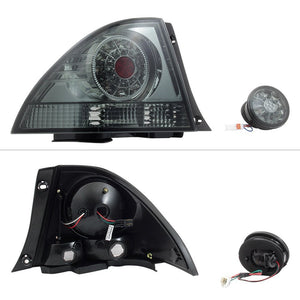 274.77 Spyder LED Tail & Trunk Lights Lexus IS300 (01-03) Smoke or Red Clear - Redline360