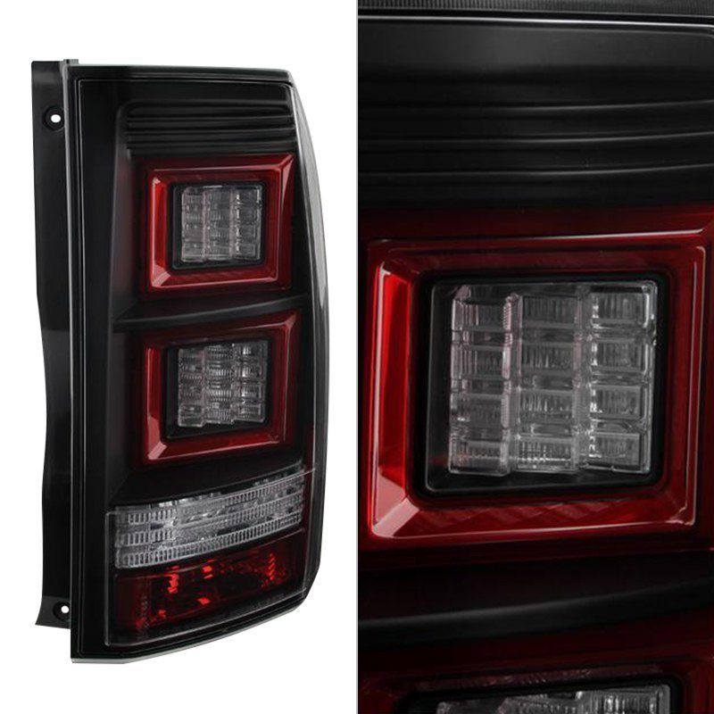 Spyder LED Tail Lights Land Rover Discovery 3 LR3 (05-09) Black