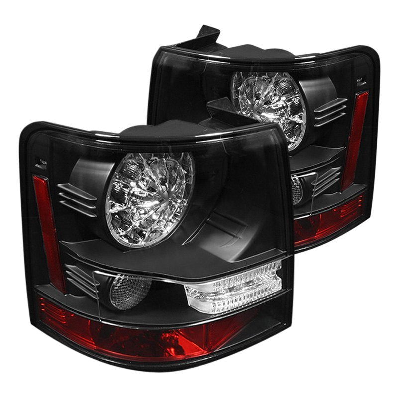 688.00 Spyder LED Tail Lights Land Rover Range Rover Sport (2006-2009) Black or Smoke - Redline360