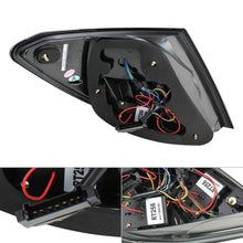 Load image into Gallery viewer, 469.95 Spyder LED Tail Lights Mercedes C250 C300 C350 W204 [Halogen Model] (08-11) Black or Smoke - Redline360 Alternate Image