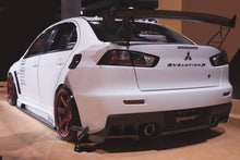 Load image into Gallery viewer, Spyder LED Tail Lights Mitsubishi Lancer (2008-2014) Black Housing with Clear Lens - 5030375 - Black Alternate Image