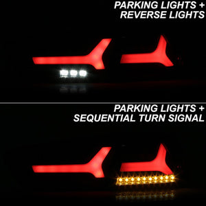 412.51 Spyder V2 LED Tail Light Mitsubishi Lancer EVO X (08-14) [Sequential] Black or Black Smoke - Redline360