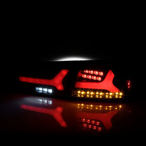 412.51 Spyder V2 LED Tail Light Mitsubishi Lancer EVO X (08-14) [Sequential] Black or Black Smoke - Redline360