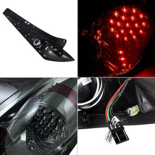 Load image into Gallery viewer, Spyder LED Tail Lights for Nissan 350Z (2003-2005) Black Housing - 5006714 - Default Title Alternate Image