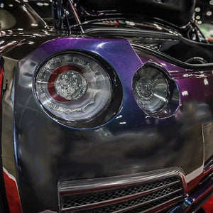 916.38 Spyder LED Tail Lights Nissan GTR R35 (2009-2015) - Black / Red Clear / Smoke - Redline360