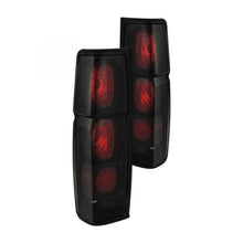 Load image into Gallery viewer, Spyder Euro Style Tail Lights Nissan Hardbody (86-97) - Black / Black Smoke / Smoke - Black Smoke Alternate Image