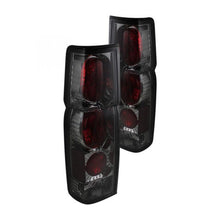 Load image into Gallery viewer, Spyder Euro Style Tail Lights Nissan Hardbody (86-97) - Black / Black Smoke / Smoke - Smoke Alternate Image