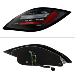 740.81 Spyder LED Tail Lights Porsche Boxster 987 (09-12) [w/ Sequential Turn Signal] Black or Smoke - Redline360