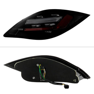 740.81 Spyder LED Tail Lights Porsche Cayman (2009-2012) [w/ Sequential Turn Signal] Black or Smoke - Redline360