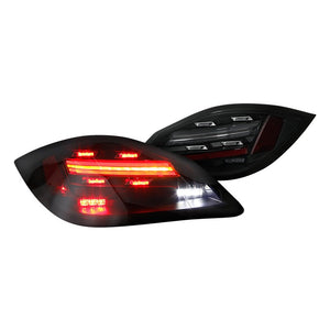 740.81 Spyder LED Tail Lights Porsche Cayman (2009-2012) [w/ Sequential Turn Signal] Black or Smoke - Redline360