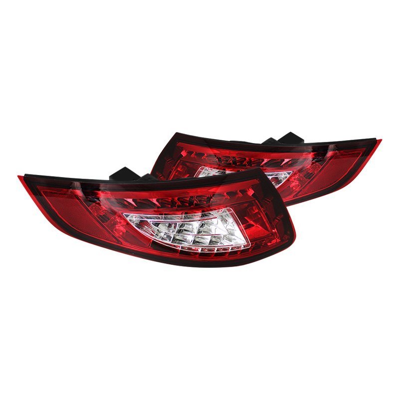 Spyder LED Tail Lights Porsche 997 (2005-2008) Red Clear or Red