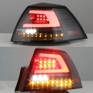 448.96 Spyder V2 LED Tail Lights Pontiac G8 (08-09) [w/ Light Bar LED] Black or Red Clear - Redline360