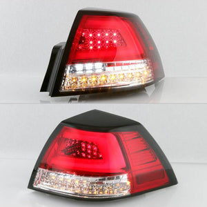 448.96 Spyder V2 LED Tail Lights Pontiac G8 (08-09) [w/ Light Bar LED] Black or Red Clear - Redline360