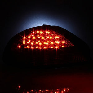 194.84 Spyder LED Tail Lights Pontiac Grand AM (99-05) Black or Black Smoke - Redline360