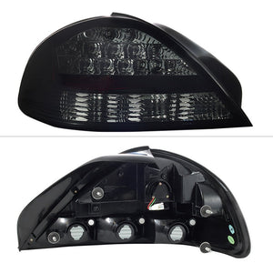 194.84 Spyder LED Tail Lights Pontiac Grand AM (99-05) Black or Black Smoke - Redline360