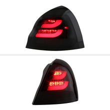 Load image into Gallery viewer, Spyder LED Tail Lights Pontiac Grand Prix (2004-2008) Black or Black Smoke - Black Alternate Image