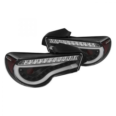 428.93 Spyder LED Tail Light FR-S (12-16) BRZ (12-18) [Sequential LED Turn Signal] Black - Redline360