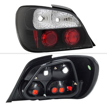 Load image into Gallery viewer, Spyder Euro Style Tail Lights Subaru WRX / WRX STi Sedan (02-03) - Black - Default Title Alternate Image