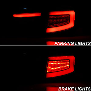 452.48 Spyder Tail Lights Subaru WRX Wagon (2008-2014) Sequential LED Signal - Black or Black Smoke - Redline360