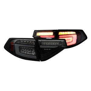 452.48 Spyder Tail Lights Subaru WRX Wagon (2008-2014) Sequential LED Signal - Black or Black Smoke - Redline360