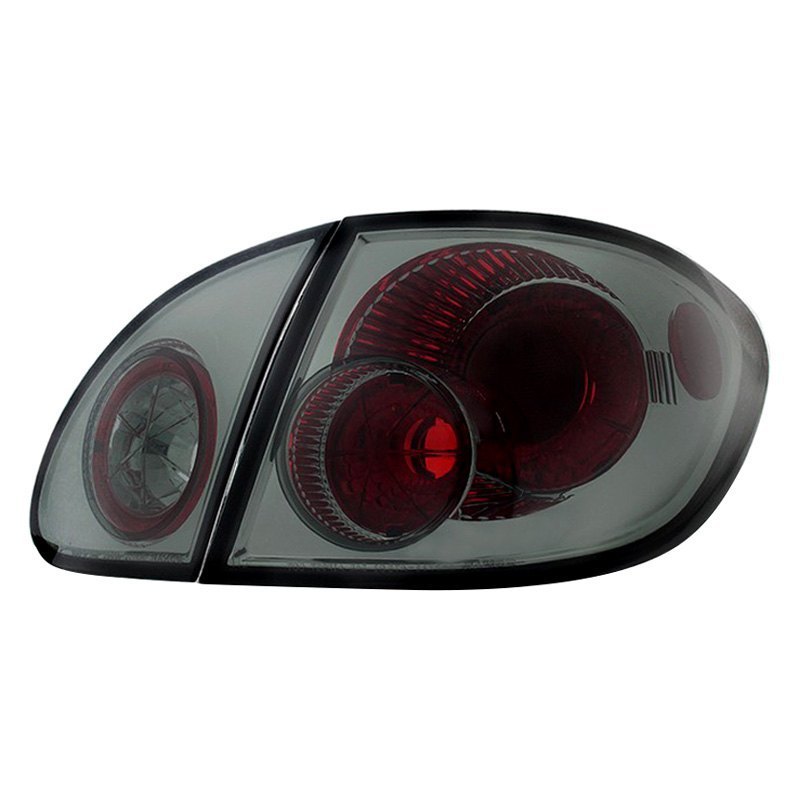 Spyder Tail Lights Toyota Corolla (2003-2008) Euro Style Black or