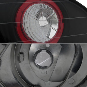 148.46 Spyder Euro Style Tail Lights Toyota Corolla (1998-2002) - Black or Black Smoke - Redline360