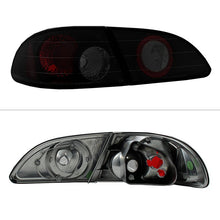 Load image into Gallery viewer, 148.46 Spyder Euro Style Tail Lights Toyota Corolla (1998-2002) - Black or Black Smoke - Redline360 Alternate Image