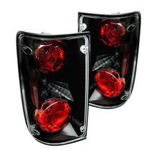 Load image into Gallery viewer, Spyder Euro Style Tail Lights Toyota Pick Up (1989-1995) - Black / Chrome / Smoke - Black Alternate Image