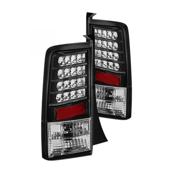 Spyder LED Tail Lights Scion xB (2003-2007) - Black or Red Clear