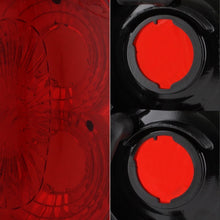 Load image into Gallery viewer, Spyder Euro Style Tail Lights Toyota Tacoma (1995-2000) - Black / Chrome / Smoke - Black Alternate Image