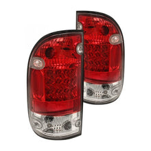Load image into Gallery viewer, Spyder LED Tail Lights Toyota Tacoma (1995-2000) - Red Clear / Red Smoke / Smoke - Red Clear Alternate Image