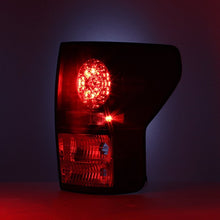Load image into Gallery viewer, Spyder LED Tail Lights Toyota Tundra (07-13) - Black / Chrome / Red Clear / Red Smoke / Smoke - Black Alternate Image