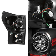 Load image into Gallery viewer, Spyder LED Tail Lights Toyota Tundra (07-13) - Black / Chrome / Red Clear / Red Smoke / Smoke - Black Alternate Image