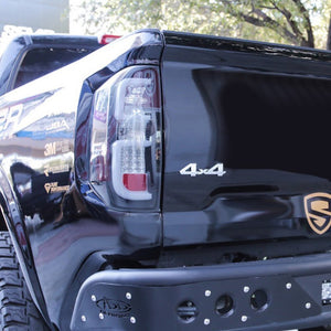 336.15 Spyder LED Tail Lights Toyota Tundra (14-19) w/ Light Bar - Black / Smoke / Red - Redline360