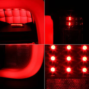 336.15 Spyder LED Tail Lights Toyota Tundra (14-19) w/ Light Bar - Black / Smoke / Red - Redline360